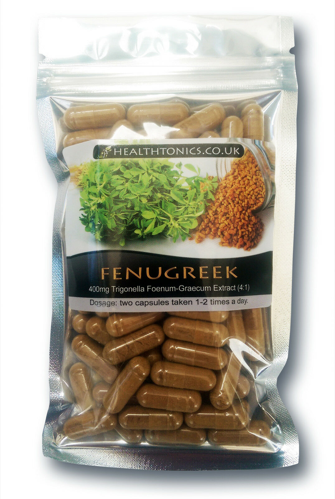Vitamatic Fenugreek Capsules 3000mg Extra Strength - 320 Vegetarian Capsules