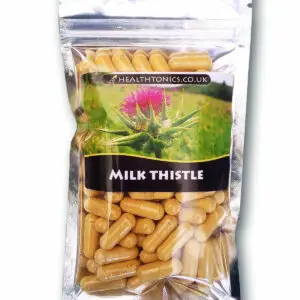 Milk Thistle ( 80% Silymarin, 20:1 equivalent to 8,000mg) 30-90 Veg Capsules Milk Thidtle Extract Capsules