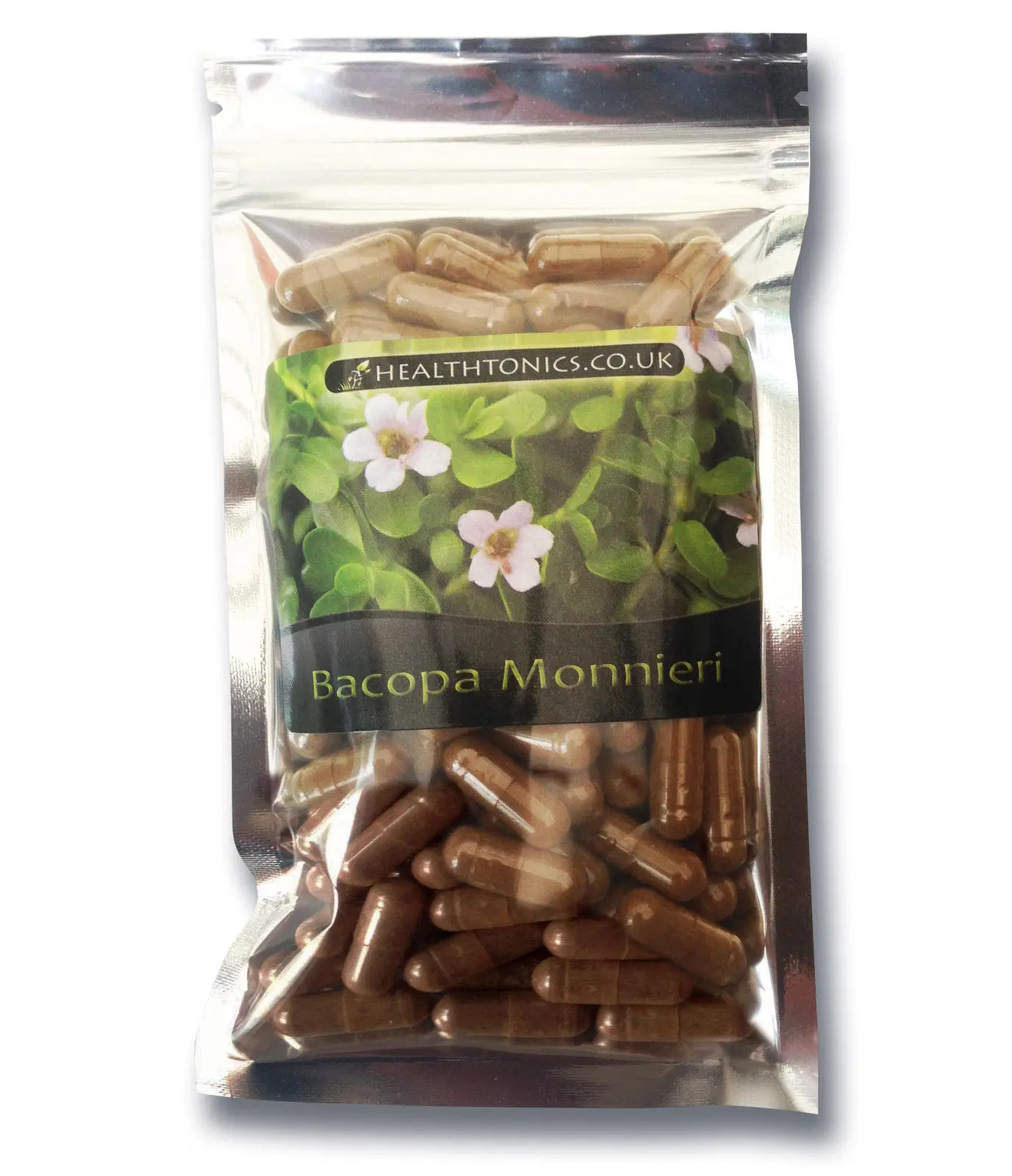 Bacopa Monnieri Extract, 400mg ( 10:1 ), Vegan Capsules Bacopa Monnieri Extract, 400mg ( 10:1 ), Vegan Capsules