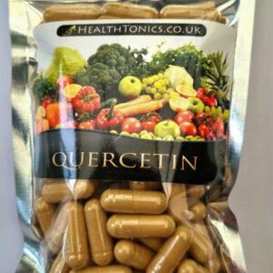 Quercetin ( 200mg ), Vegan Capsules, No Fillers, Standardised to 98%. UK.